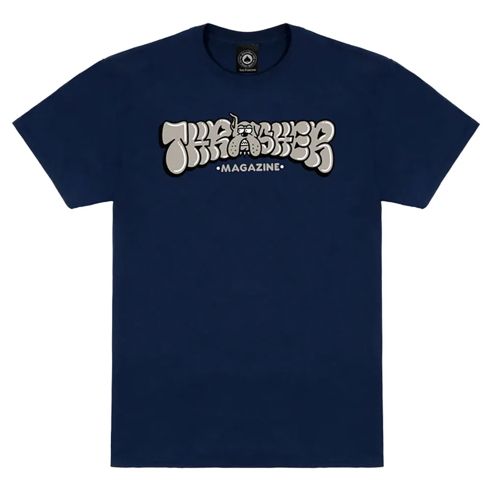 Футболка с коротким рукавом Thrasher Bully, синий
Футболка с коротким рукавом Thrasher Bully, синий