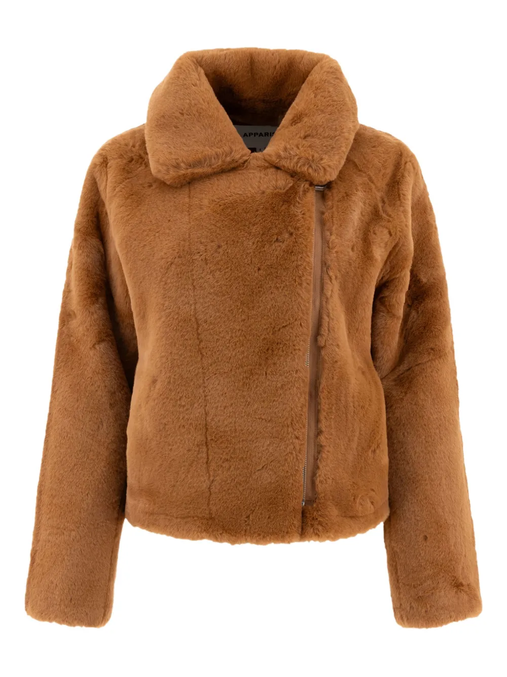 Асимметричная куртка на молнии Apparis, коричневый
Асимметричная куртка на молнии Apparis, коричневый