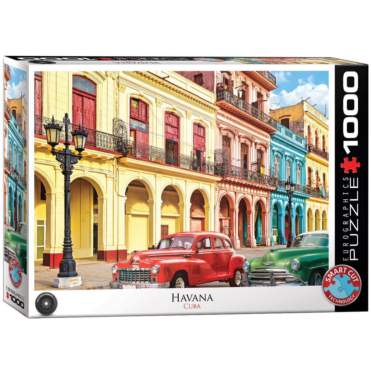 Еврографика, пазл, La Havana Cuba, 1000 шт. EuroGraphics
Еврографика, пазл, La Havana Cuba, 1000 шт. EuroGraphics
