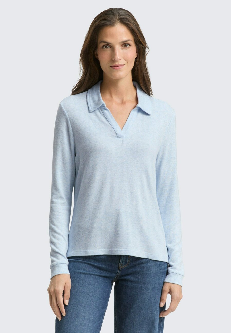 Поло TOM TAILOR COSY MIT KRAGEN, Light Fjord Blue Melange/Blue
Поло TOM TAILOR COSY MIT KRAGEN, Light Fjord Blue Melange/Blue