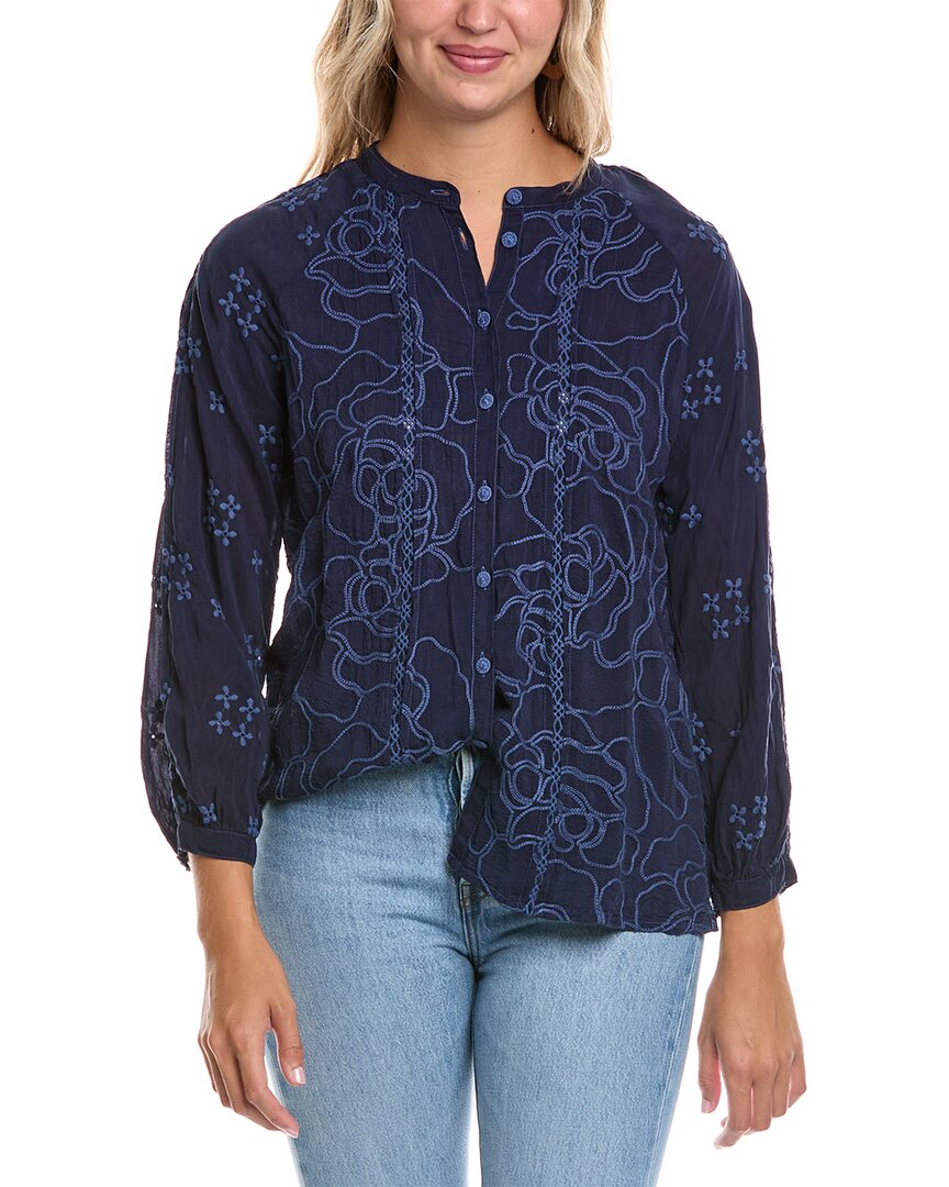 Джонни Вас Тайраэль Блузка Johnny Was, синий
Джонни Вас Тайраэль Блузка Johnny Was, синий