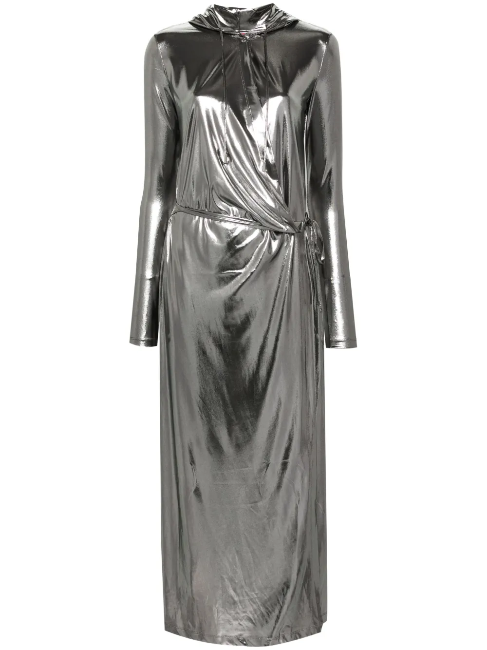 Платье D-Fanzy с запахом и капюшоном DIESEL, серебяный
Платье D-Fanzy с запахом и капюшоном DIESEL, серебяный