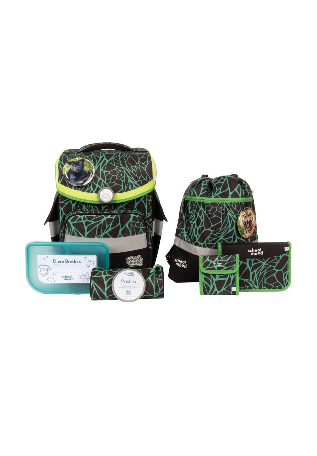 Набор школьных сумок Timeless Air+, 7 предметов school mood, цвет Linus
Набор школьных сумок Timeless Air+, 7 предметов school mood, цвет Linus