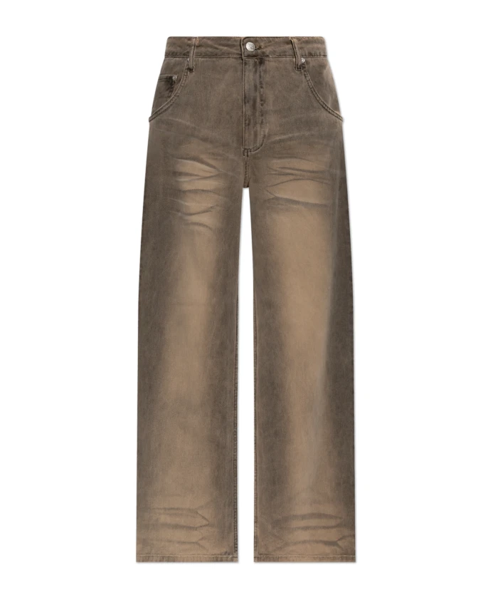 Джинсы с логотипом Misbhv, коричневый
Джинсы с логотипом Misbhv, коричневый