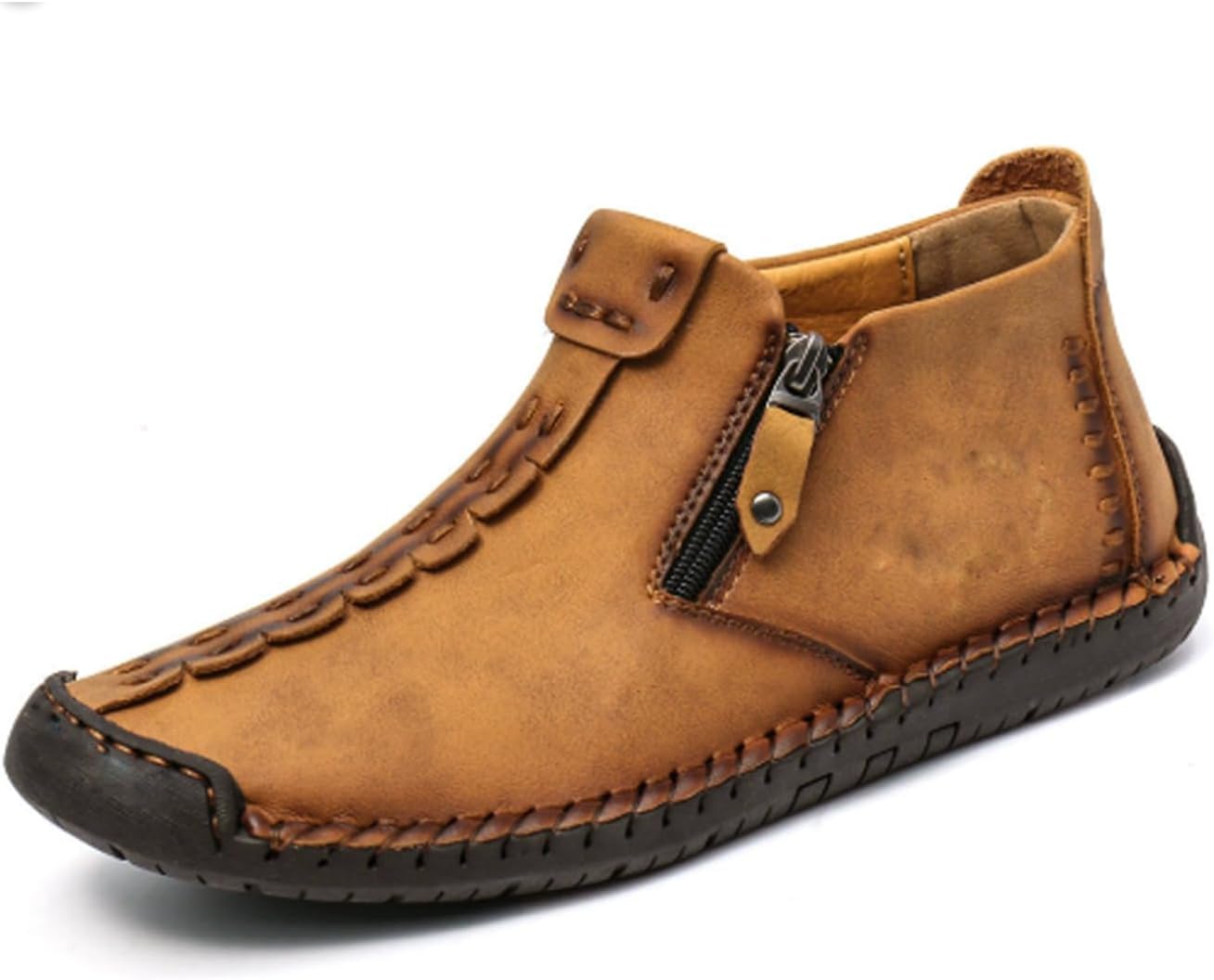 Мужские повседневные кожаные туфли Кожаные Ренессанс На открытом воздухе Модные ботинки на молнии Без шнуровки Повседневные прогулочные туфли Generic, коричневый
Мужские повседневные кожаные туфли Кожаные Ренессанс На открытом воздухе Модные ботинки на молнии Без шнуровки Повседневные прогулочные туфли Generic, коричневый