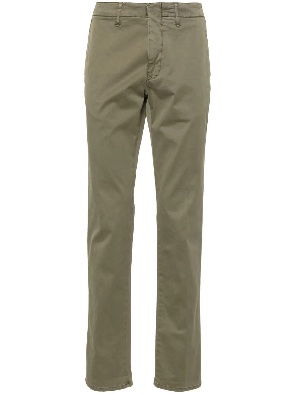 Прямые брюки средней посадки Incotex, зеленый
Прямые брюки средней посадки Incotex, зеленый