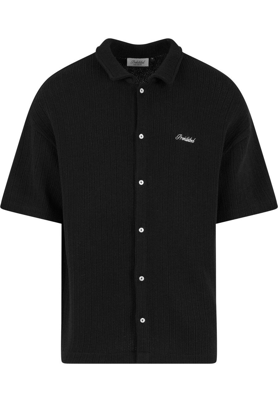 Рубашка на пуговицах Comfort fit Prohibited Portofino, черный
Рубашка на пуговицах Comfort fit Prohibited Portofino, черный