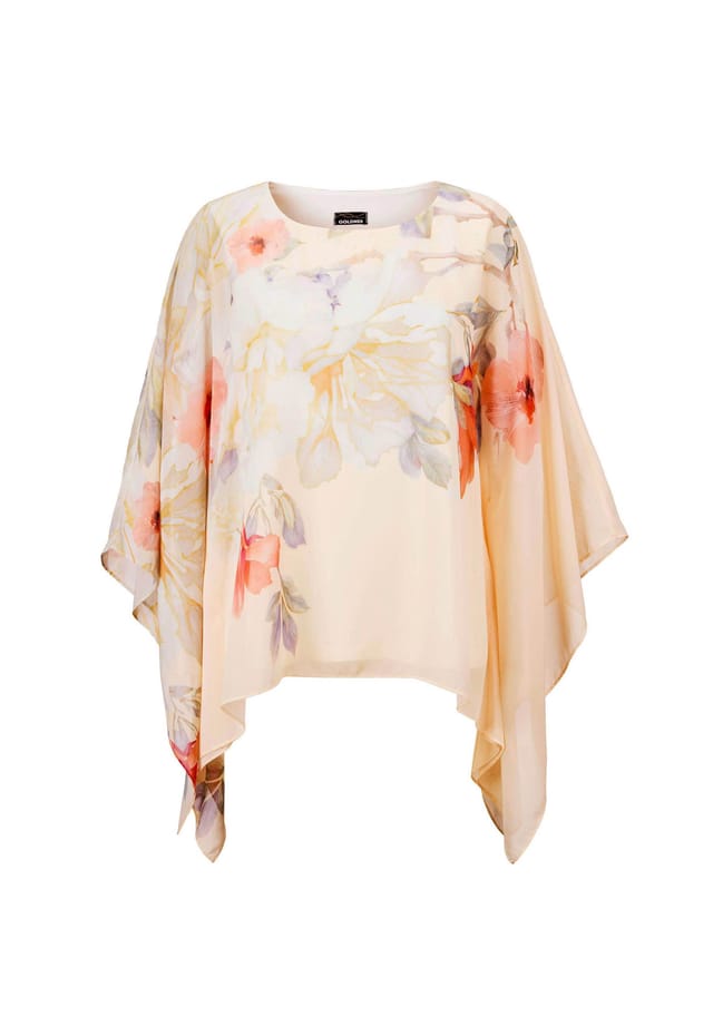 Короткий размер: блузка-комбинация Goldner, мультиколор
Короткий размер: блузка-комбинация Goldner, мультиколор