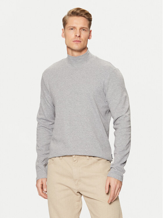 Свитер с высоким воротником обычного кроя Blend, серый
Свитер с высоким воротником обычного кроя Blend, серый