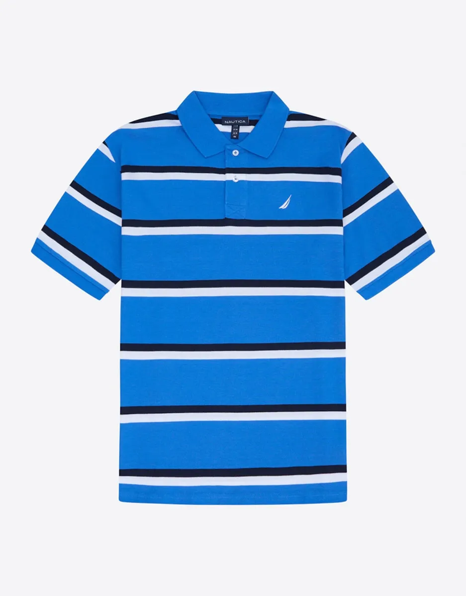 Мужская классическая рубашка поло с коротким рукавом Nautica, синий
Мужская классическая рубашка поло с коротким рукавом Nautica, синий