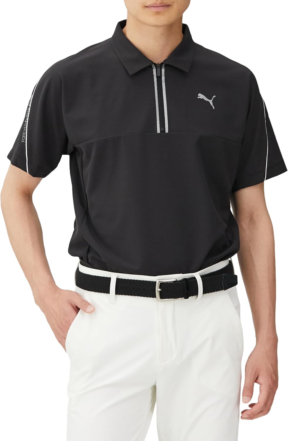 Футболка для гольфа Puma Golf 627611 Golf PF Stretch CB Tech Cut 1/4 Zip Polo с коротким рукавом, мужская, черный
Футболка для гольфа Puma Golf 627611 Golf PF Stretch CB Tech Cut 1/4 Zip Polo с коротким рукавом, мужская, черный