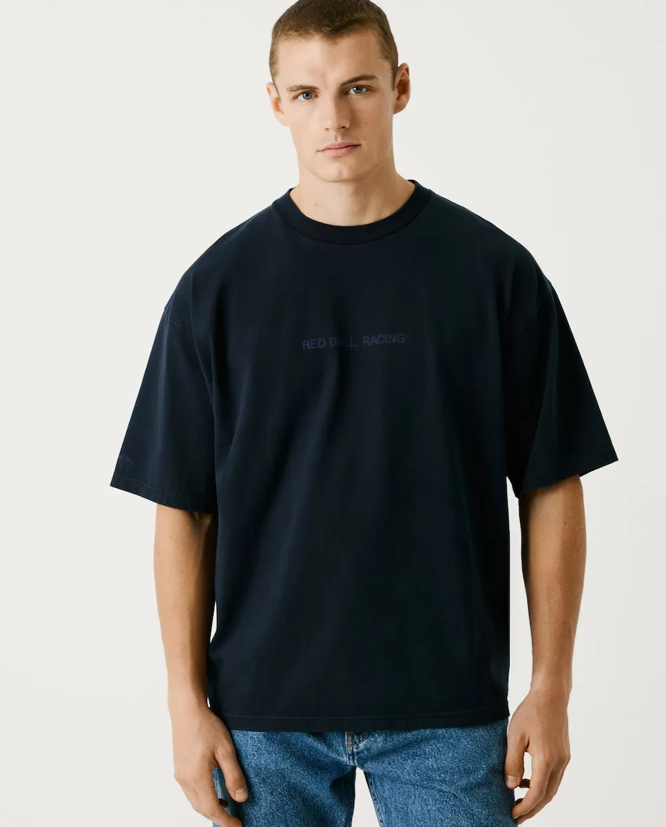 Мужская футболка с коротким рукавом и принтом на спине Pepe Jeans, тёмно-синий
Мужская футболка с коротким рукавом и принтом на спине Pepe Jeans, тёмно-синий