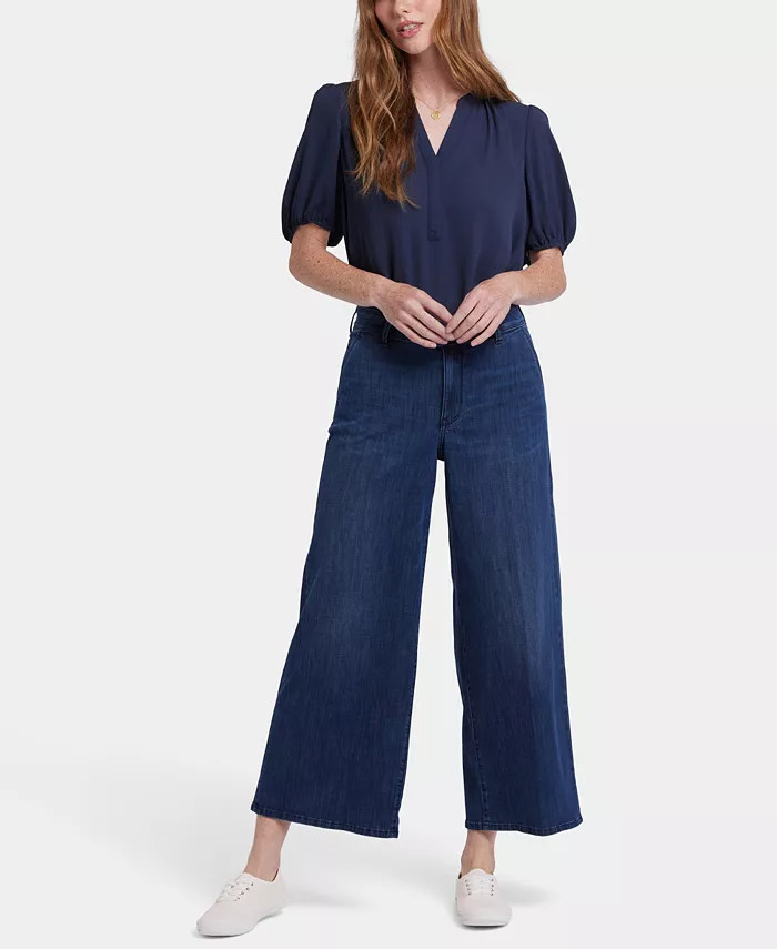 Женские джинсы Mona с широкими штанинами до щиколотки Nydj, синий
Женские джинсы Mona с широкими штанинами до щиколотки Nydj, синий