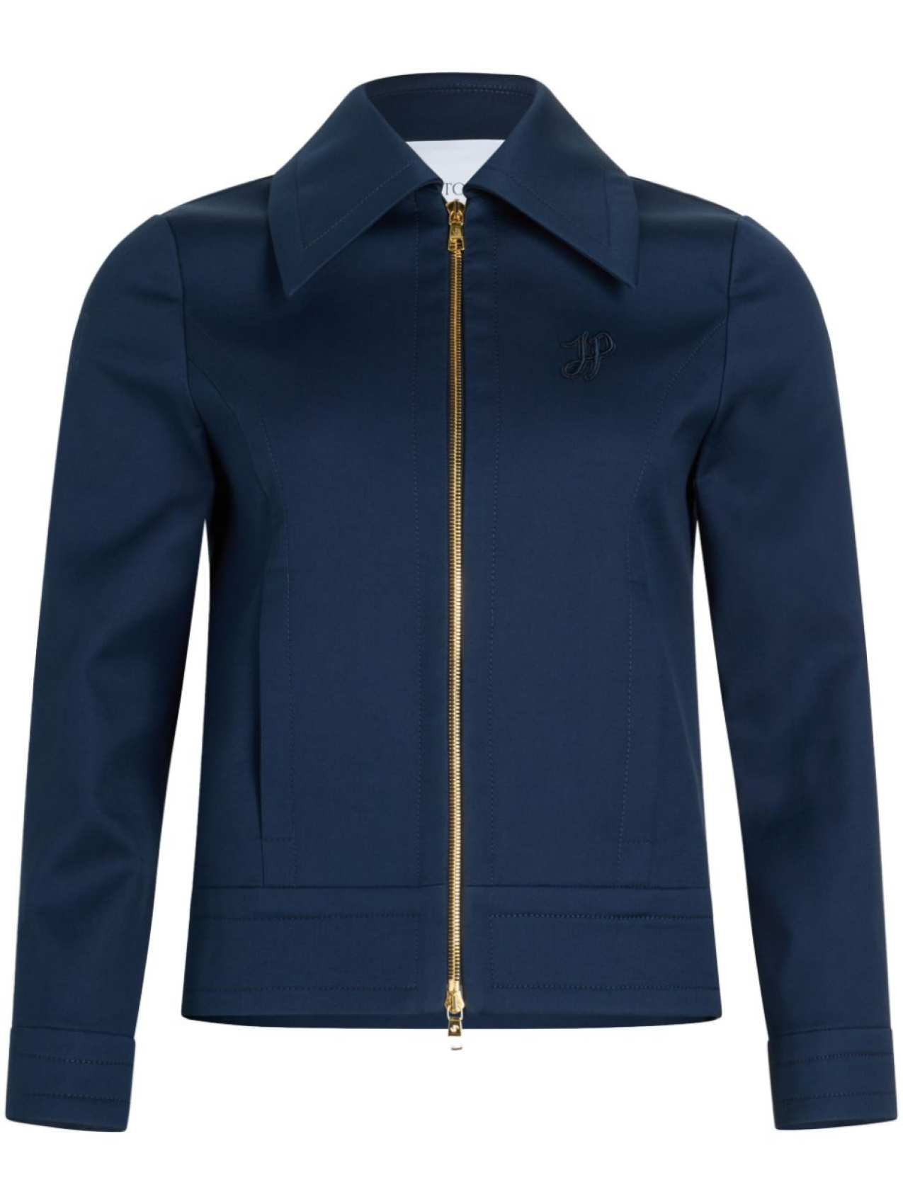 Patou укороченная твиловая куртка на молнии, синий
Patou укороченная твиловая куртка на молнии, синий