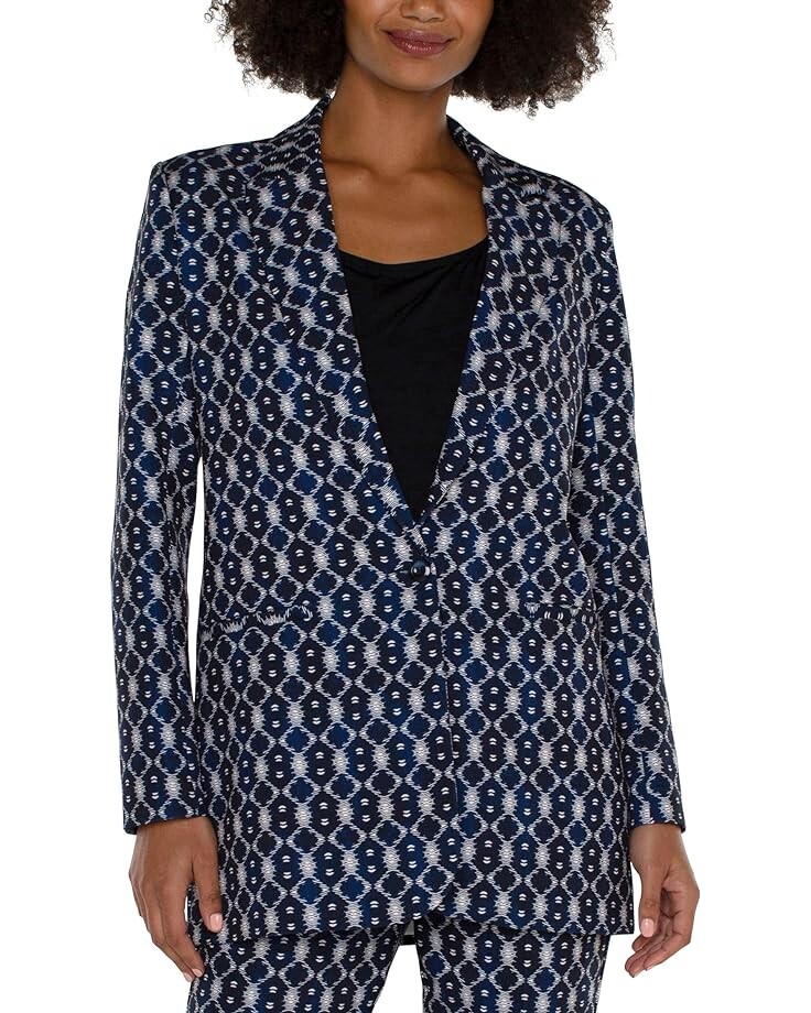 Блейзер Liverpool Los Angeles Button Front Boyfriend, цвет Navy Batik Prnt
Блейзер Liverpool Los Angeles Button Front Boyfriend, цвет Navy Batik Prnt