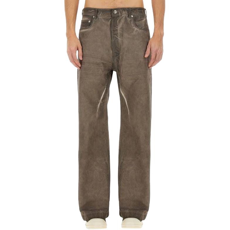 Джинсы Geth с боковой полосой из хлопка Rick Owens DRKSHDW, серый
Джинсы Geth с боковой полосой из хлопка Rick Owens DRKSHDW, серый