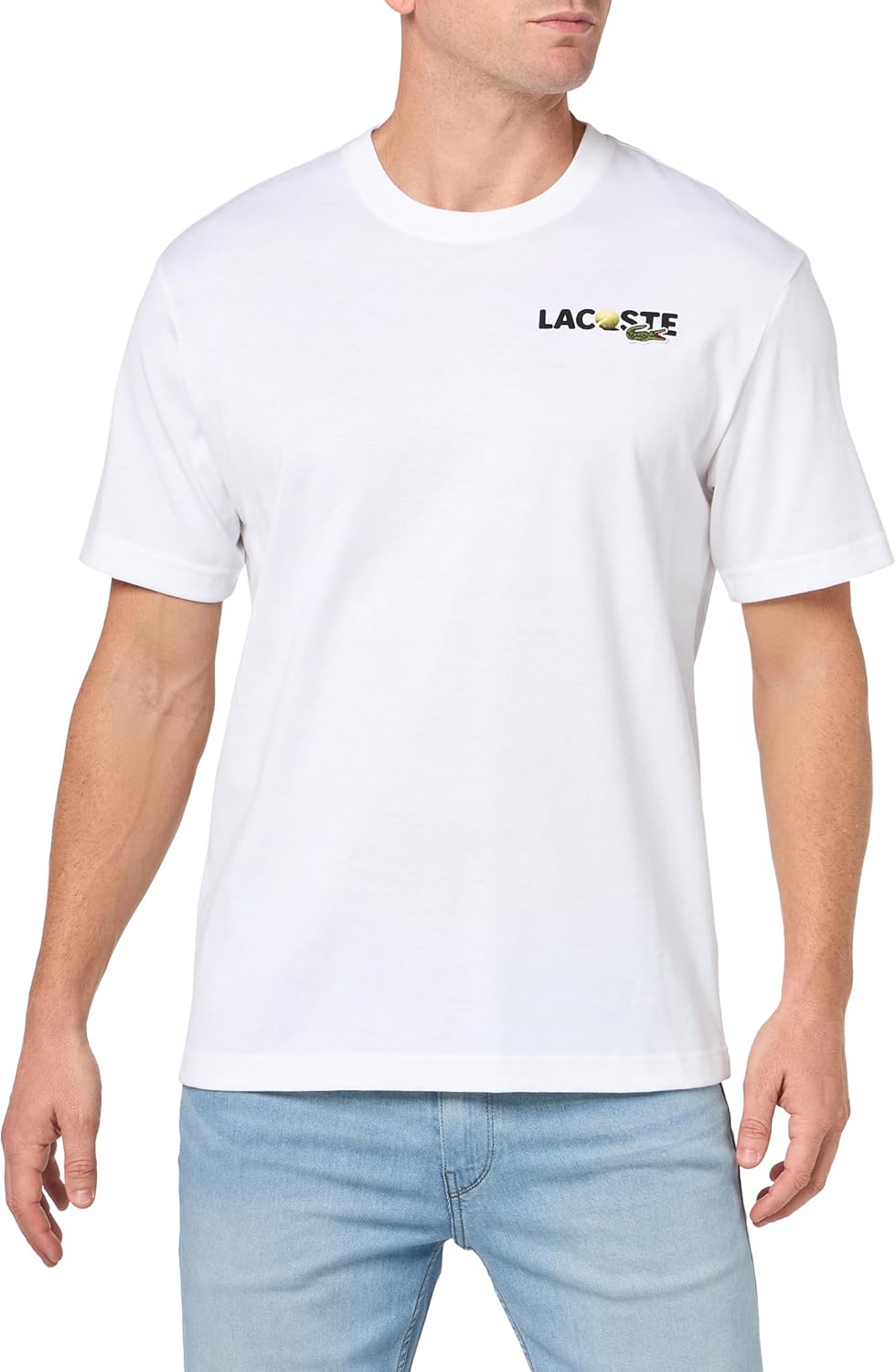 Мужская футболка Lacoste с круглым вырезом и коротким рукавом, классического кроя с графическим принтом, White Animated, Белый, Мужская футболка Lacoste с круглым вырезом и коротким рукавом, классического кроя с графическим принтом, White Animated
Мужская футболка Lacoste с круглым вырезом и коротким рукавом, классического кроя с графическим принтом, White Animated, Белый, Мужская футболка Lacoste с круглым вырезом и коротким рукавом, классического кроя с графическим принтом, White Animated