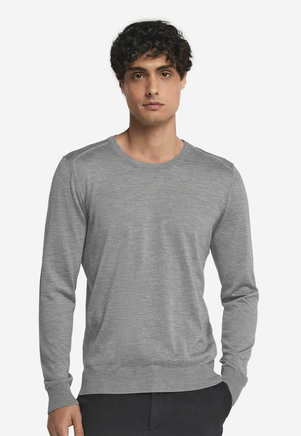 Лонгслив Falconeri, пятнистый серый 
Лонгслив Falconeri, пятнистый серый