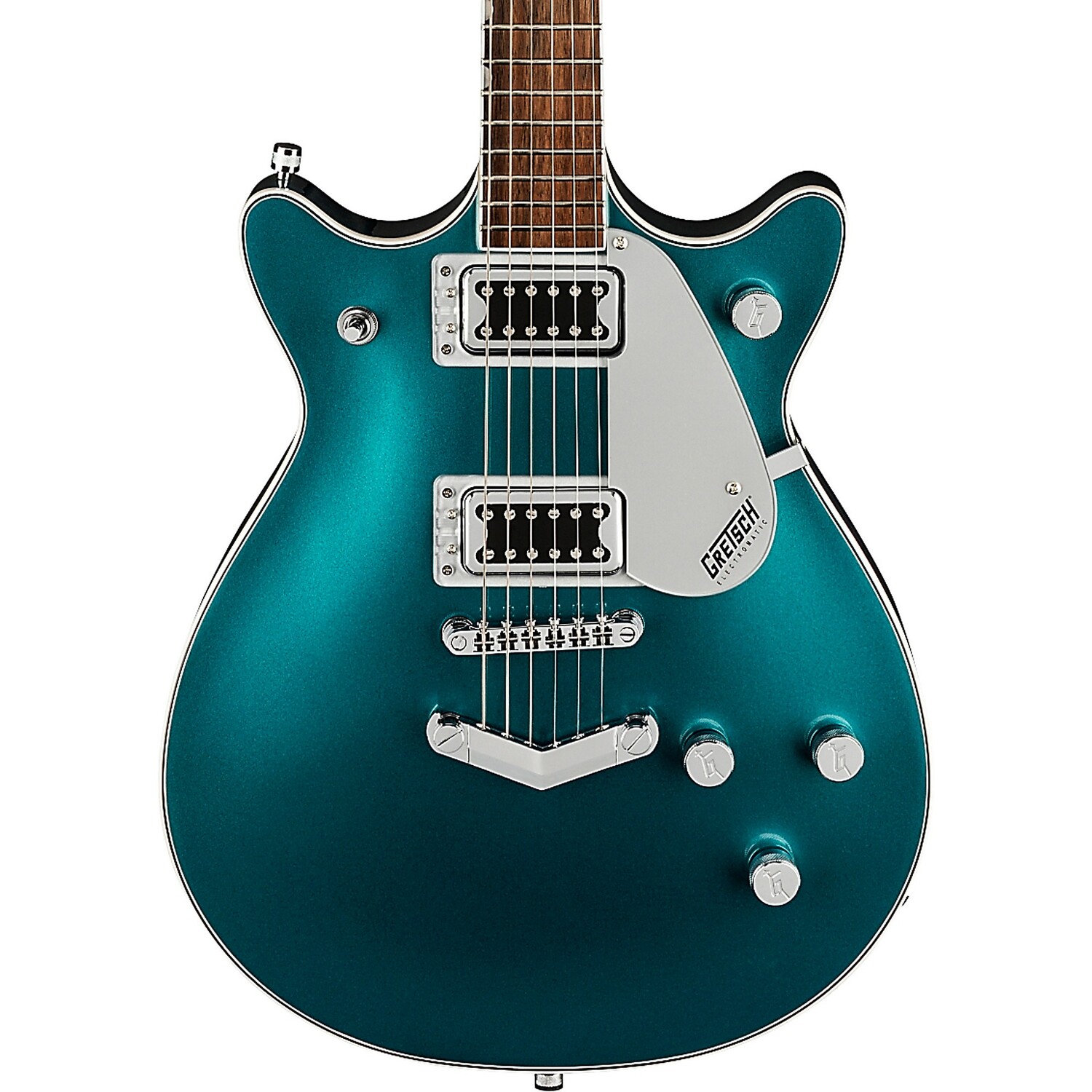Гитары Gretsch Гитары Gretsch G5222 Electromatic Double Jet BT с V-образным стопорным хвостом Ocean Turquoise
Гитары Gretsch Гитары Gretsch G5222 Electromatic Double Jet BT с V-образным стопорным хвостом Ocean Turquoise