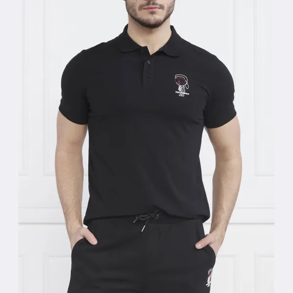 Рубашка поло стандартного кроя Karl Lagerfeld, черный
Рубашка поло стандартного кроя Karl Lagerfeld, черный
