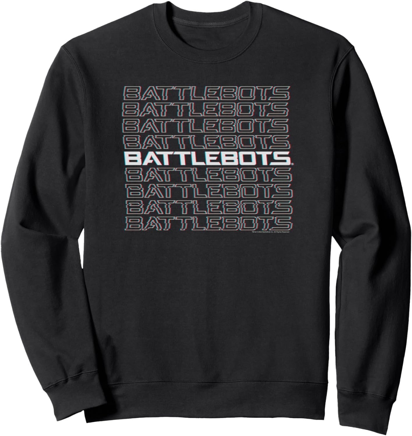Толстовка с логотипом BattleBots Glitch Text Stack, черный
Толстовка с логотипом BattleBots Glitch Text Stack, черный