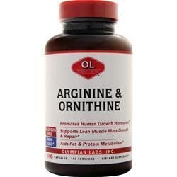Olympian Labs Аргинин и орнитин 100 капсул
Olympian Labs Аргинин и орнитин 100 капсул