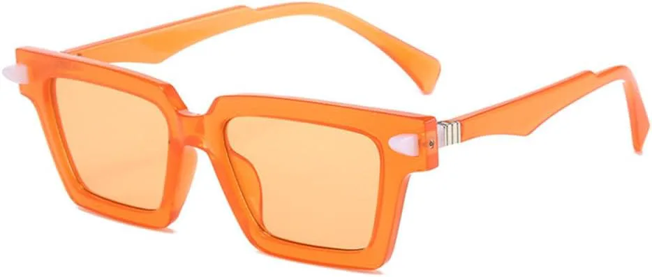 Солнцезащитные очки 2027 Square Double Color для женщин, ретро-стиль с заклепками, солнцезащитные очки для мужчин с градиентным покрытием MTZJH, Orange Orange
Солнцезащитные очки 2027 Square Double Color для женщин, ретро-стиль с заклепками, солнцезащитные очки для мужчин с градиентным покрытием MTZJH, Orange Orange