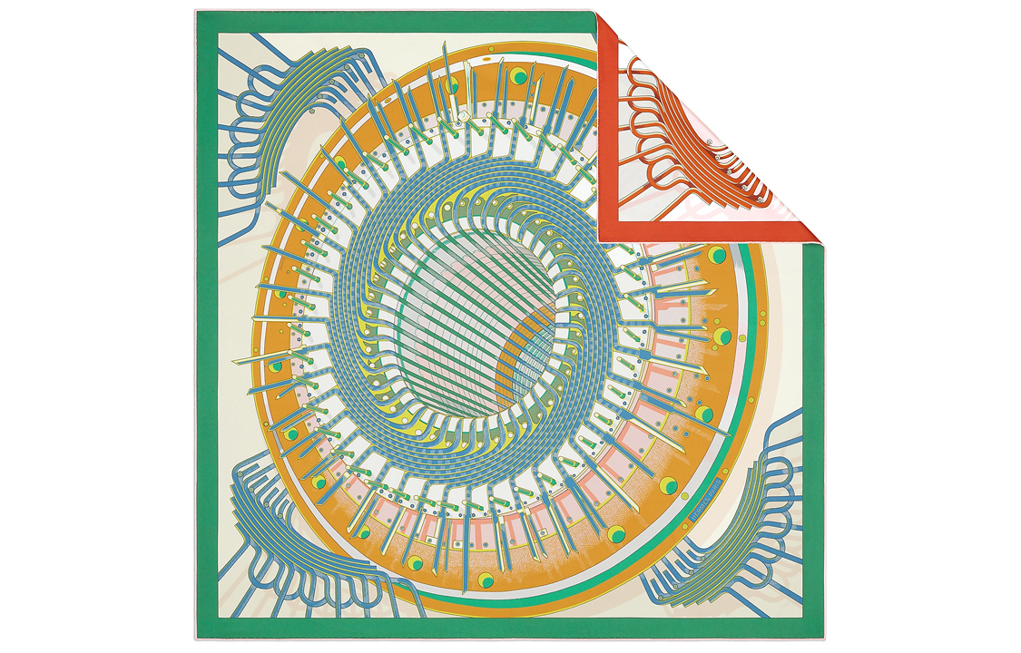 Шёлковый платок HERMES Мультиколор
Шёлковый платок HERMES Мультиколор