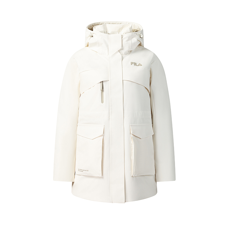 Пуховик оригинальный женский Cloud White FILA, белый
Пуховик оригинальный женский Cloud White FILA, белый