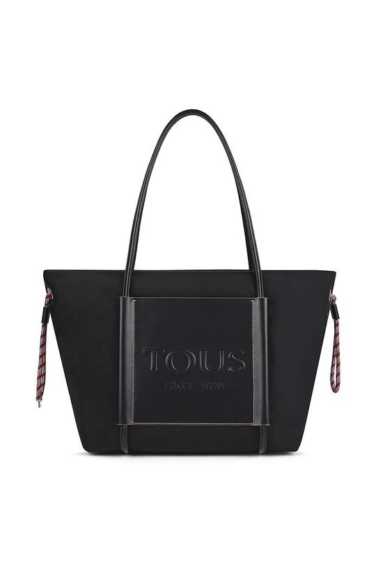 Сумочка шоппер Tous с декоративными шнурками, черный
Сумочка шоппер Tous с декоративными шнурками, черный