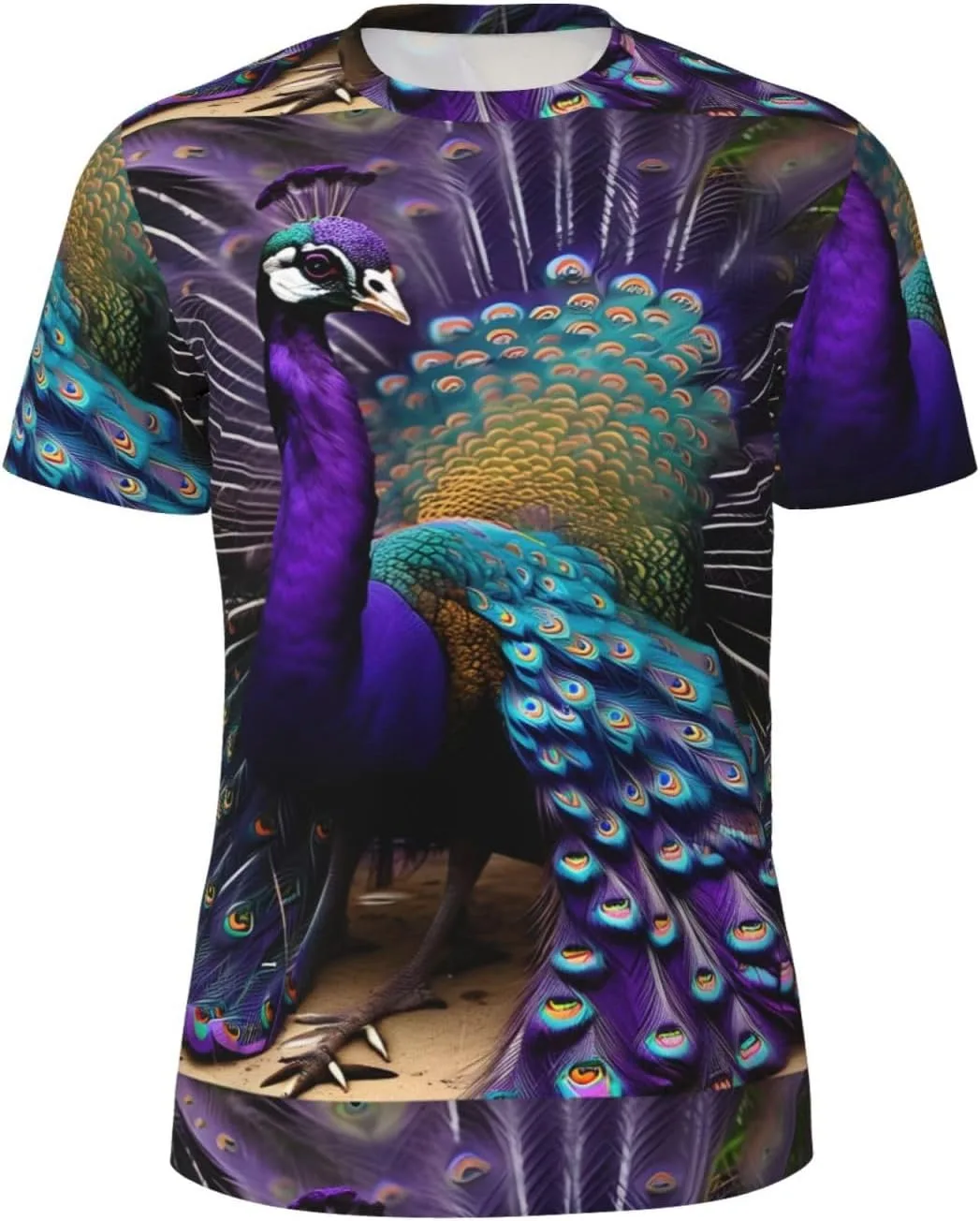 Футболка мужская Purple Peacock с коротким рукавом для тренировок DRTGEDS
Футболка мужская Purple Peacock с коротким рукавом для тренировок DRTGEDS