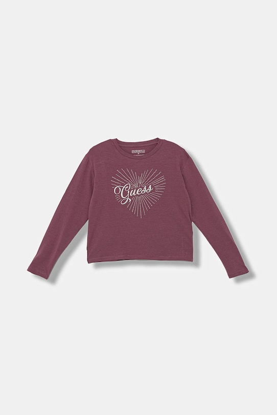 Детский лонгслив Guess, бордовый
Детский лонгслив Guess, бордовый