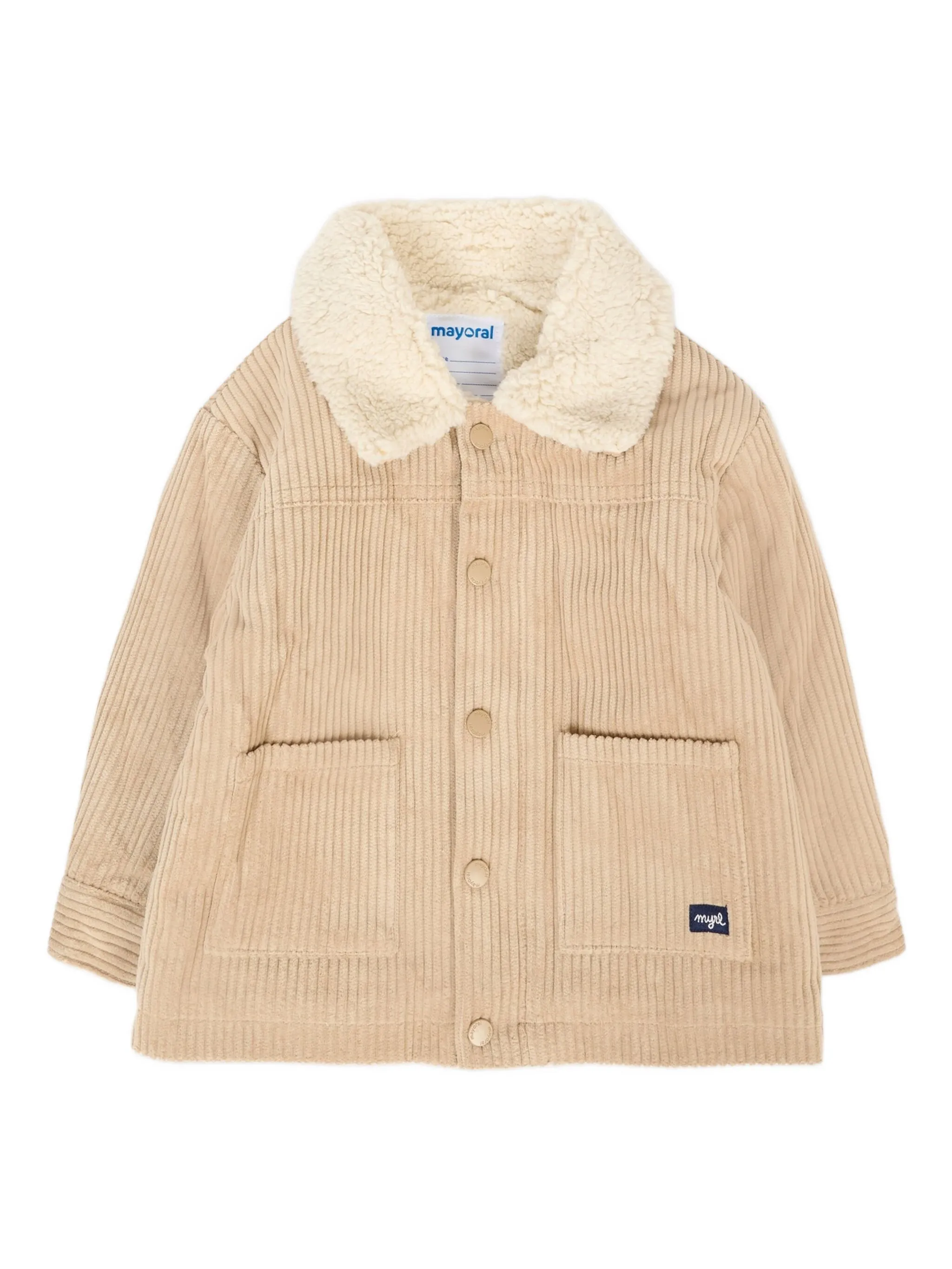 Вельветовое пальто Mayoral, бежевый
Вельветовое пальто Mayoral, бежевый