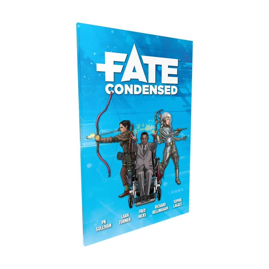 Fate Condensed, Fate Core System, мягкая обложка
Fate Condensed, Fate Core System, мягкая обложка