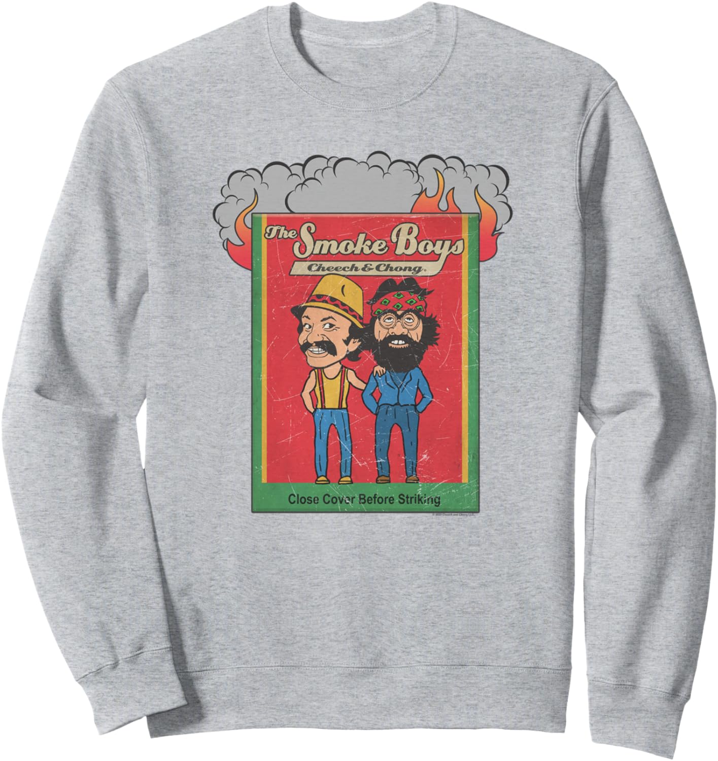 Толстовка Cheech & Chong The Smoke Boys Close Cover Before Striking, серая, Серый, Толстовка Cheech & Chong The Smoke Boys Close Cover Before Striking, серая
Толстовка Cheech & Chong The Smoke Boys Close Cover Before Striking, серая, Серый, Толстовка Cheech & Chong The Smoke Boys Close Cover Before Striking, серая