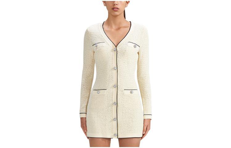 Селфи Китайский Новый Год Длинный Рукав Платье Женское Слоновая Кость Белый Self-portrait
Селфи Китайский Новый Год Длинный Рукав Платье Женское Слоновая Кость Белый Self-portrait