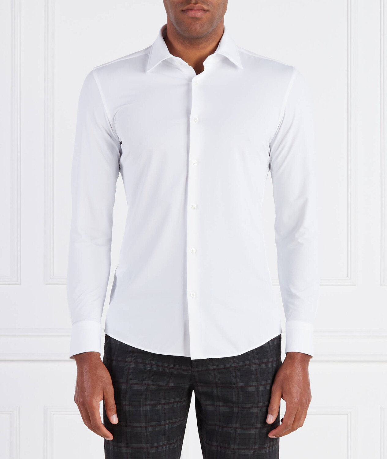 Рубашка BOSS BLACK P-HANK-kent-C1-222 Slim Fit, белый
Рубашка BOSS BLACK P-HANK-kent-C1-222 Slim Fit, белый