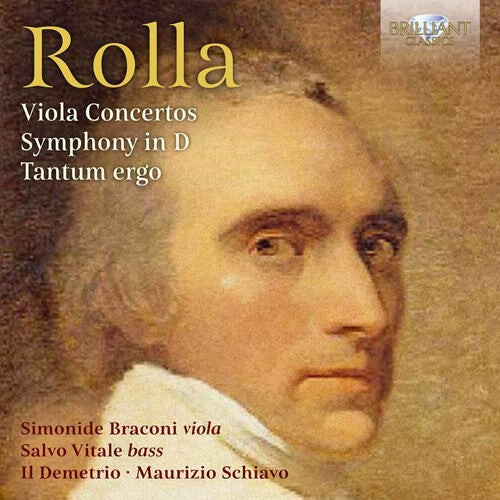 CD диск Rolla / Braconi: Viola Concertos / Symphony in D / Tantum Ergo
CD диск Rolla / Braconi: Viola Concertos / Symphony in D / Tantum Ergo