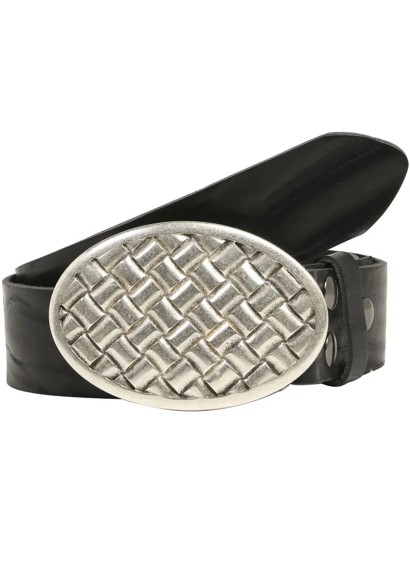 Кожаный ремень LIFEBURG by showroom 019° со сменной застежкой "Oval Braided" Rettungsring By Showroom 019°, черный
Кожаный ремень LIFEBURG by showroom 019° со сменной застежкой "Oval Braided" Rettungsring By Showroom 019°, черный