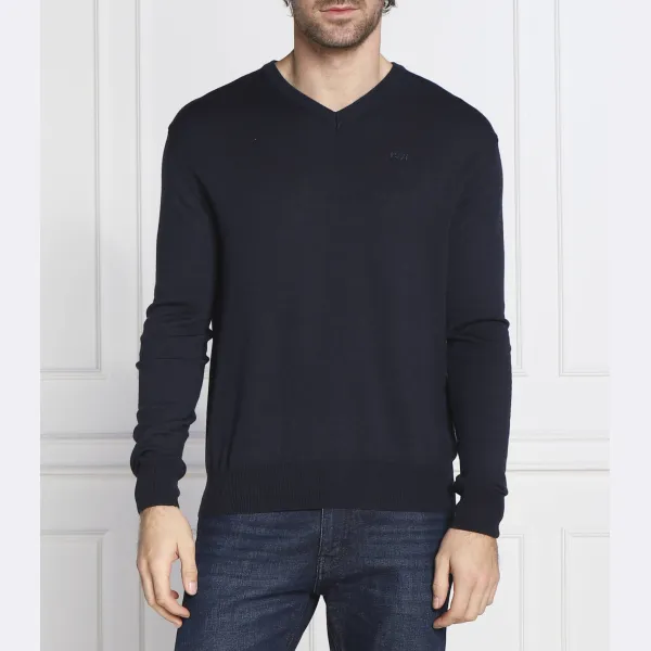 Свитер обычного кроя с добавлением шерсти La Martina, синий
Свитер обычного кроя с добавлением шерсти La Martina, синий