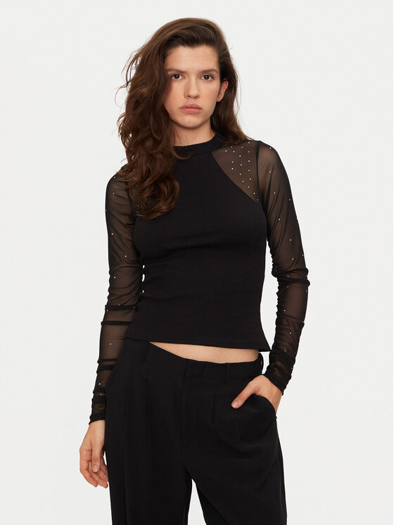 Блуза стандартного кроя Noisy May, черный
Блуза стандартного кроя Noisy May, черный