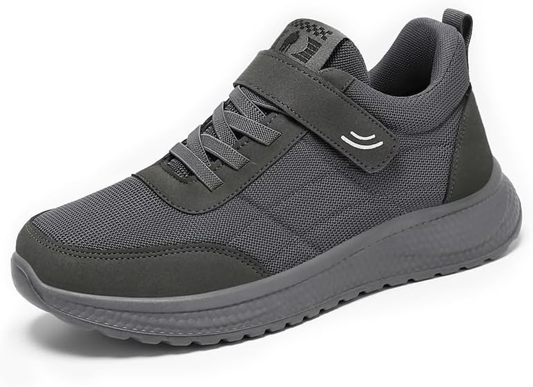 Мужские кроссовки для ходьбы с удобной застежкой-липучкой, мягкой подошвой, повседневные легкие обувь для ежедневного ношения, путешествий и занятий фитнесом Qacksv, серый
Мужские кроссовки для ходьбы с удобной застежкой-липучкой, мягкой подошвой, повседневные легкие обувь для ежедневного ношения, путешествий и занятий фитнесом Qacksv, серый
