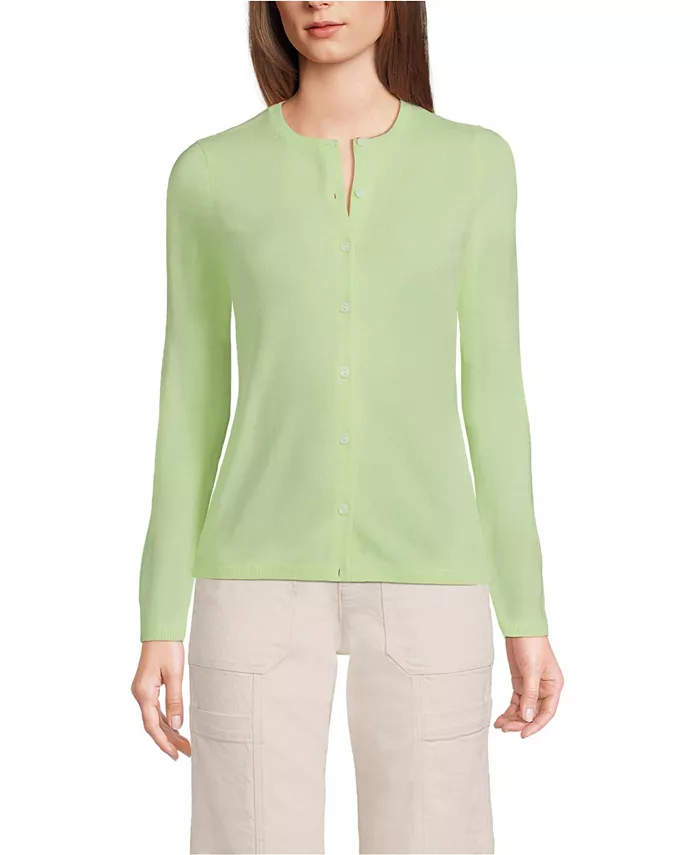 Женский кашемировый кардиган-свитер Lands' End, зеленый
Женский кашемировый кардиган-свитер Lands' End, зеленый