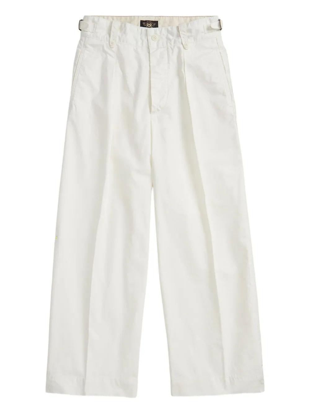 Широкие брюки со складками Ralph Lauren RRL, белый 
Широкие брюки со складками Ralph Lauren RRL, белый