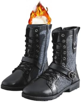 Мужские ботинки на шнуровке с массивной подошвой, ботинки до середины голени с массивной подошвой в стиле панк, тактические ботинки, ретро-рок ботинки в военном стиле с пряжками Huayorong, черный
Мужские ботинки на шнуровке с массивной подошвой, ботинки до середины голени с массивной подошвой в стиле панк, тактические ботинки, ретро-рок ботинки в военном стиле с пряжками Huayorong, черный