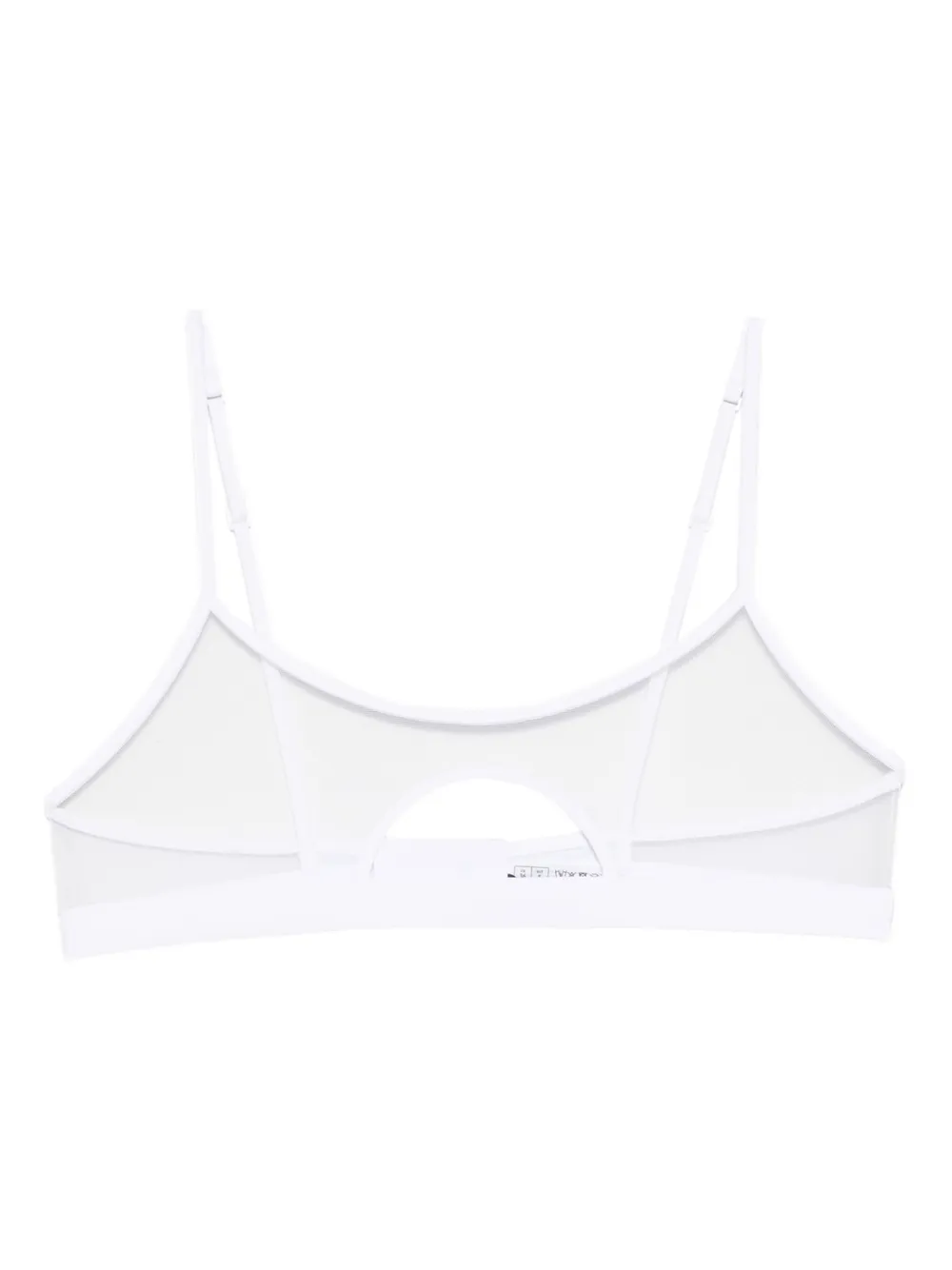 Бюстгальтер Pure Tentation с вырезом-замочной скважиной Maison Close, белый 
Бюстгальтер Pure Tentation с вырезом-замочной скважиной Maison Close, белый