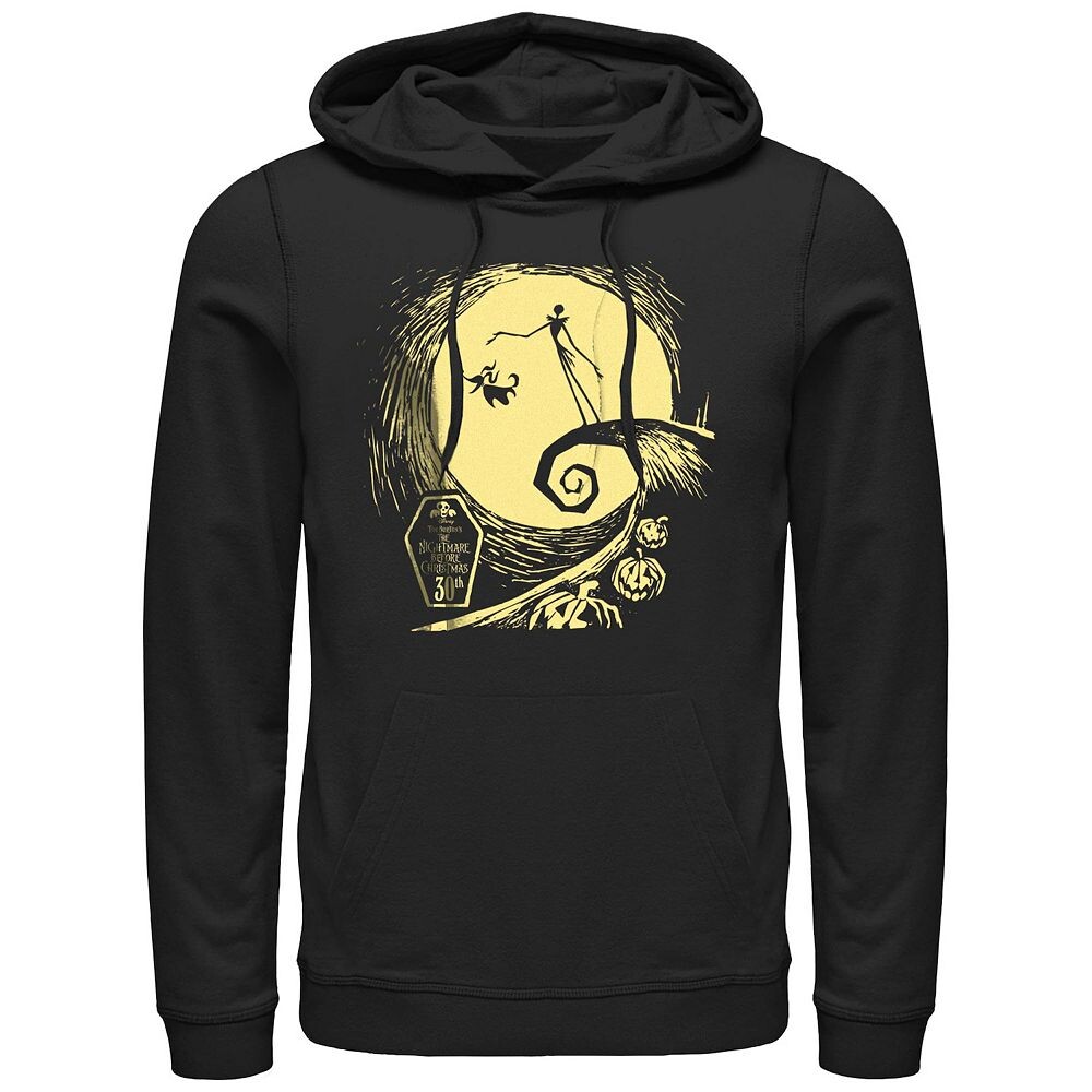 Мужская толстовка с рисунком Disney's «Кошмар перед Рождеством» Spiral Hill 30th, черный
Мужская толстовка с рисунком Disney's «Кошмар перед Рождеством» Spiral Hill 30th, черный