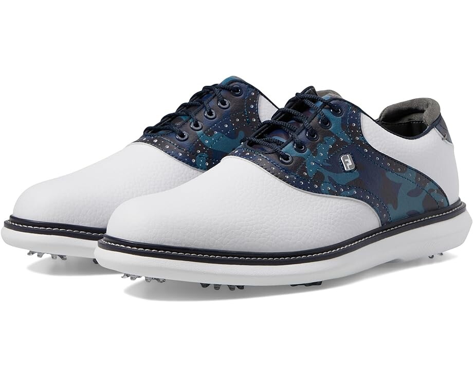 Кроссовки FootJoy Traditions Golf Shoes, цвет White/Navy Camo, Белый, Кроссовки FootJoy Traditions Golf Shoes, цвет White/Navy Camo
Кроссовки FootJoy Traditions Golf Shoes, цвет White/Navy Camo, Белый, Кроссовки FootJoy Traditions Golf Shoes, цвет White/Navy Camo