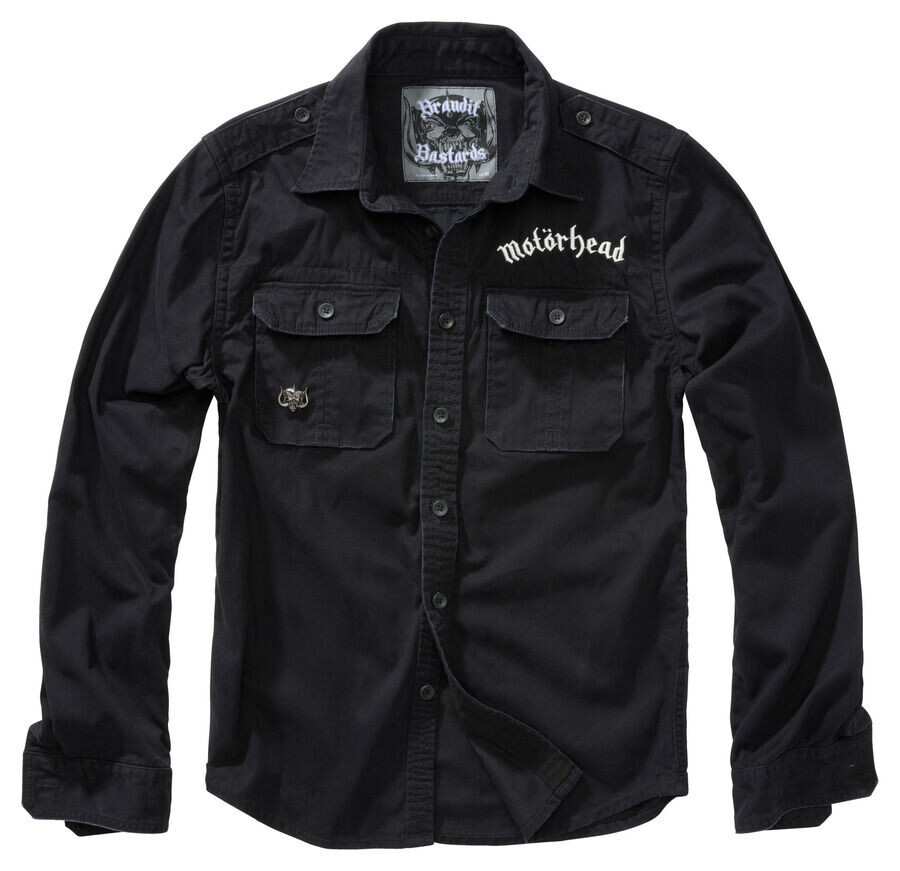 Винтажная рубашка Brandit Motörhead, черный
Винтажная рубашка Brandit Motörhead, черный