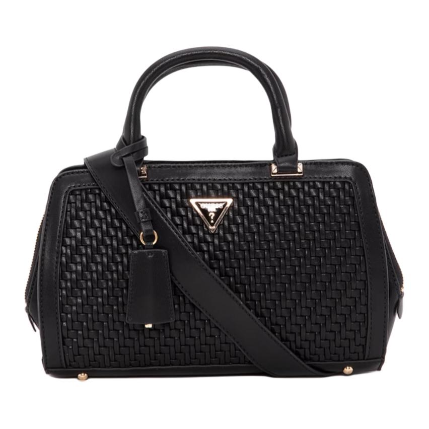 GUESS Женская сумка среднего размера из искусственной кожи черная, Black
GUESS Женская сумка среднего размера из искусственной кожи черная, Black